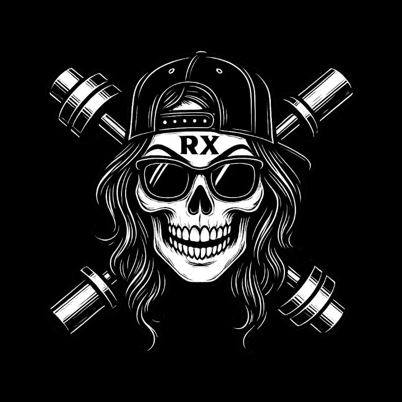 RX Barbell Skull 2