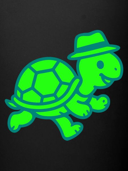 Running turtle design