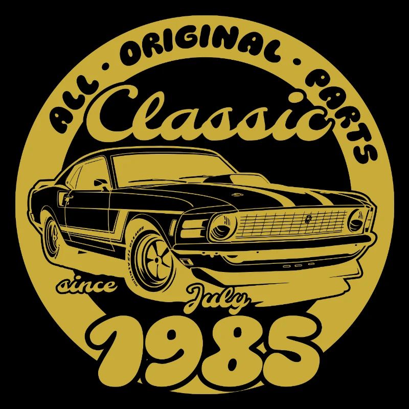 40e anniversaire - Muscle car classique 07/1985