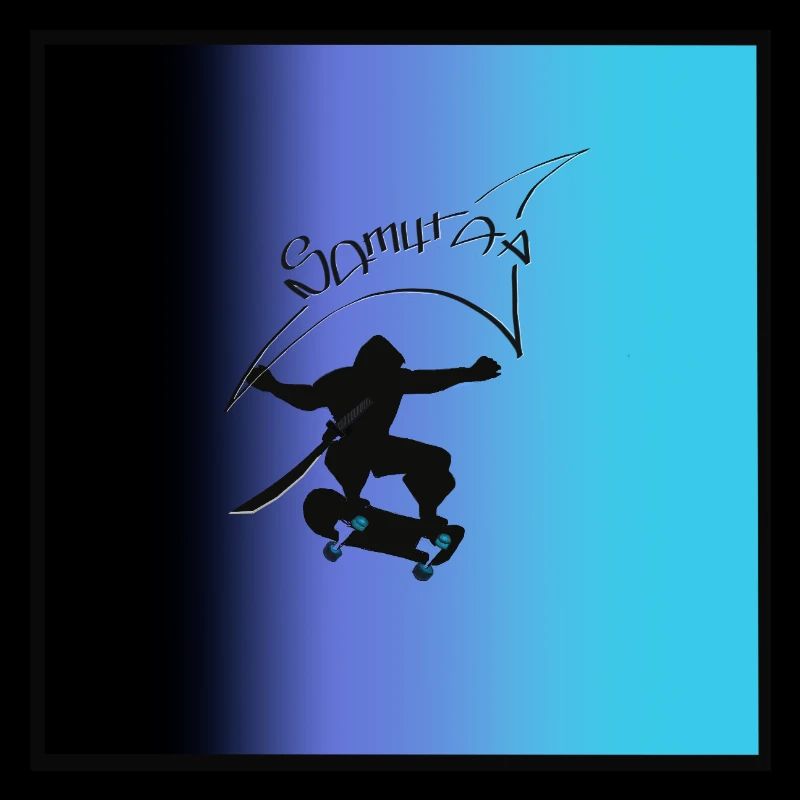 Skate Samurai Samuraj Design