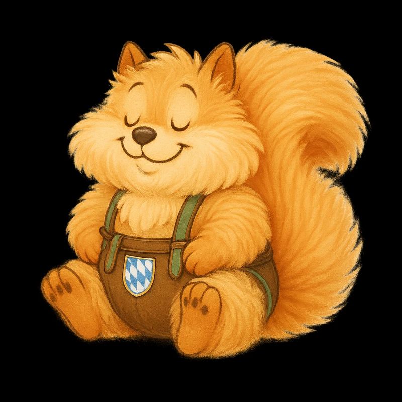 Woachkatzl - flauschiges Eichhörnchen