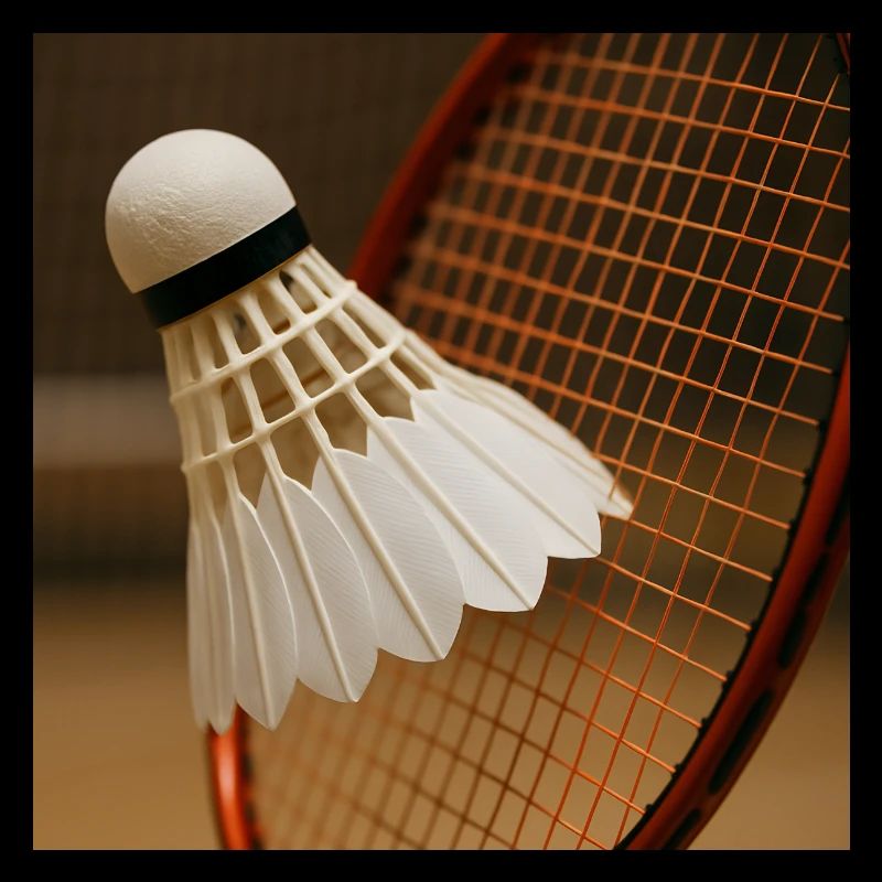 Badminton - Ball and racket