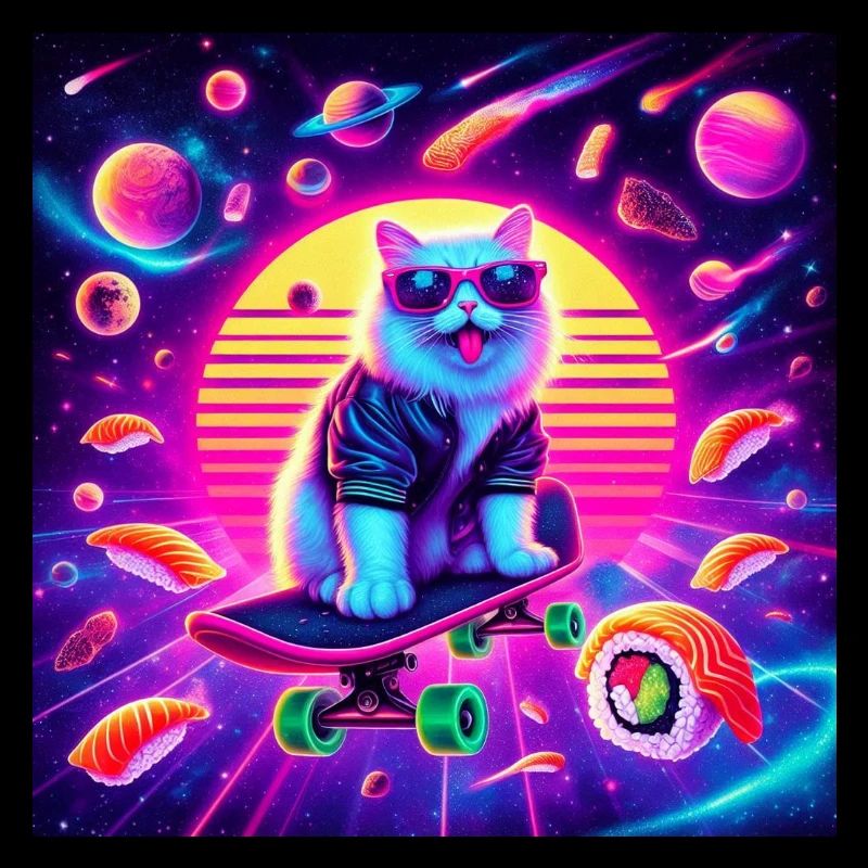 Cyberpunk Cat