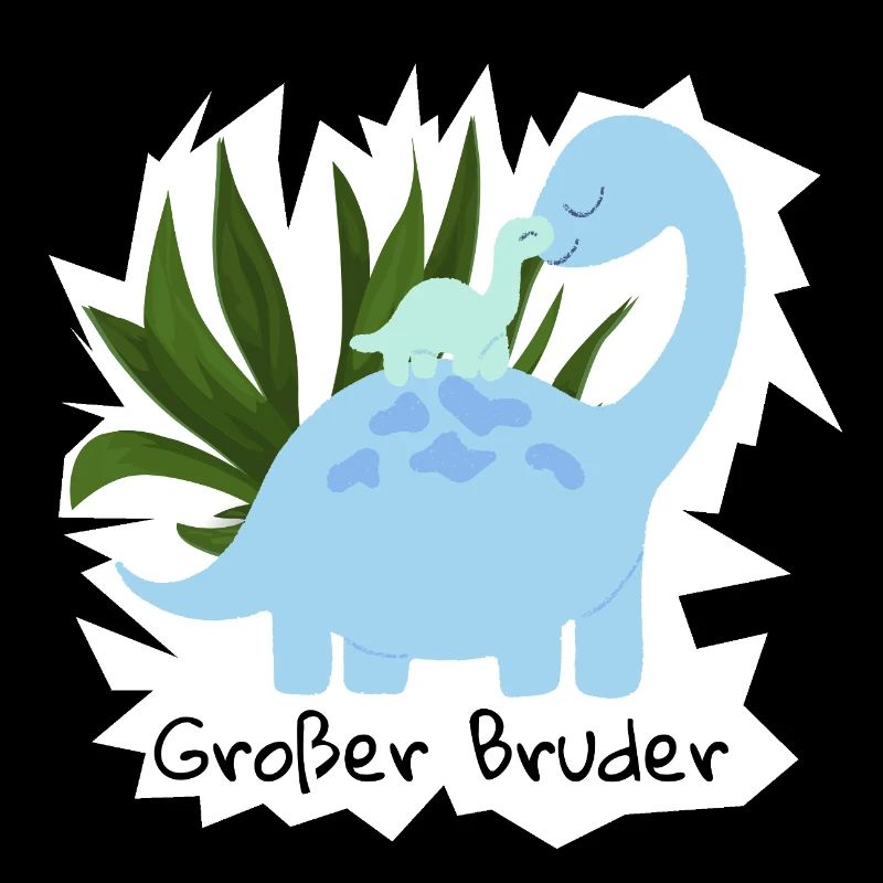Grosser Bruder Dinosaurier