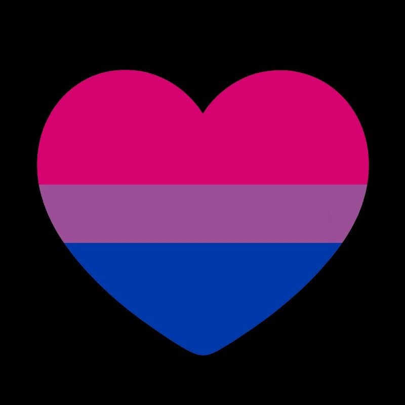 Coeur à deux drapeaux