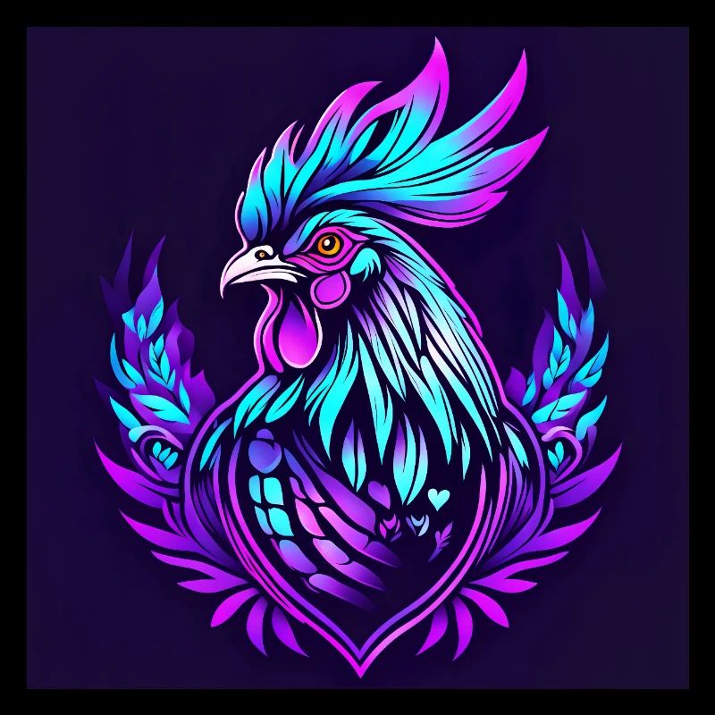 Rooster neon