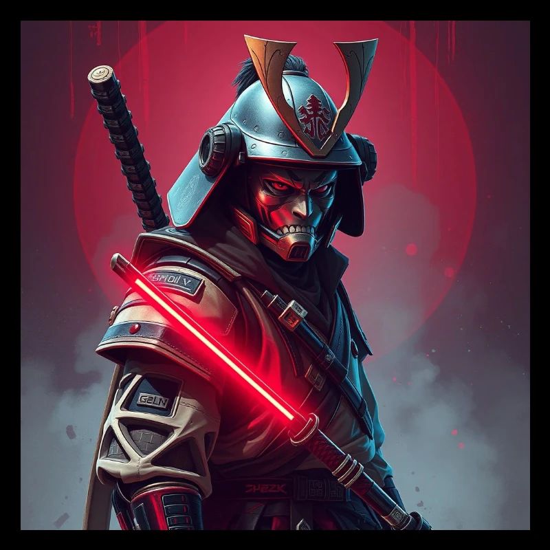 Cyberpunk Samurai