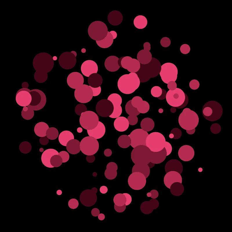 Abstrakte Kreise Muster