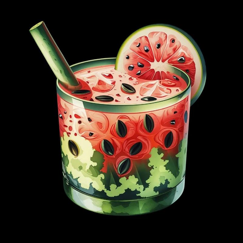 Cocktail à la pastèque