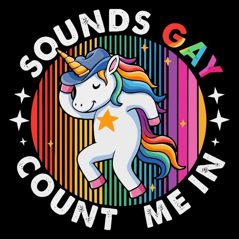Dancing Unicorn Cowboy Hat