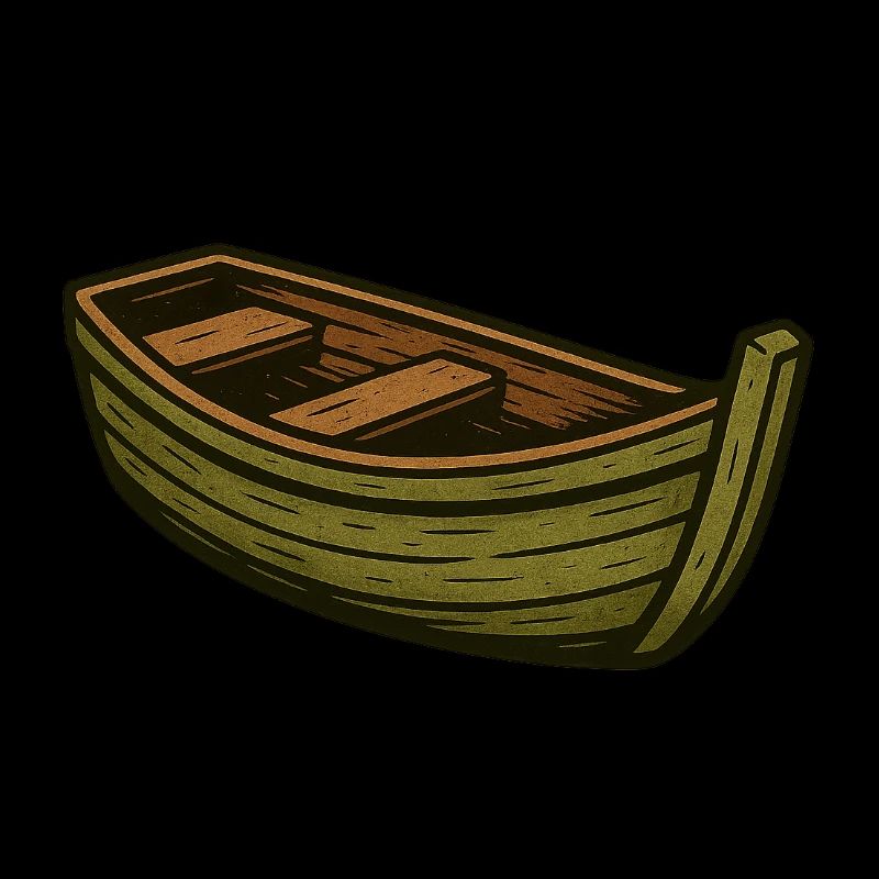 Boot aus Holz
