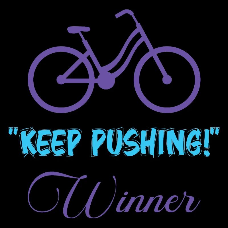 Vélo Motivation – Keep Pushing Design Minimal