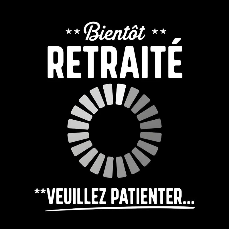 Bald in Rente gehen, bitte warten