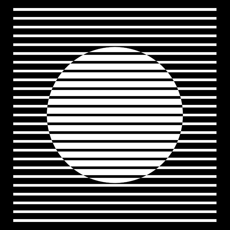 geometrisches Kreis- und Liniendesign