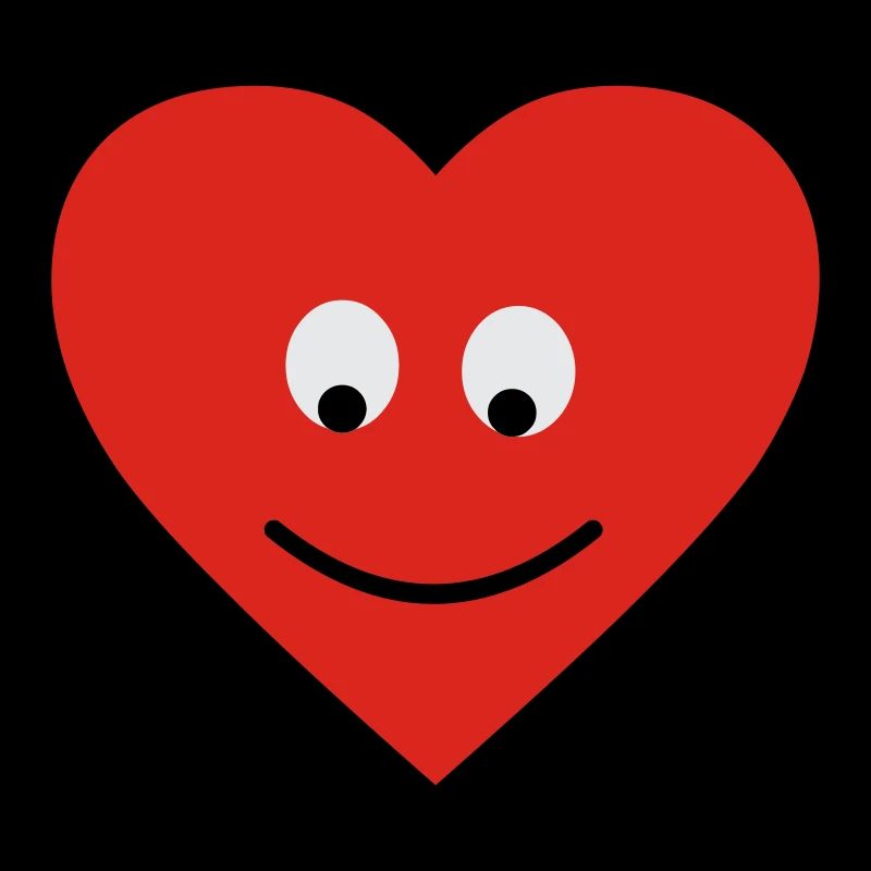heart face