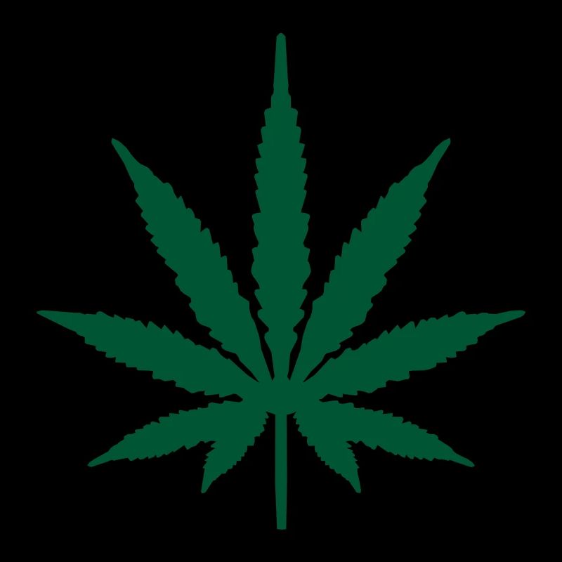 Marihuana-Blatt