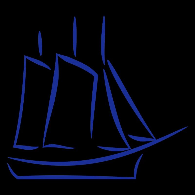 Sailboat, yacht, ship with engine