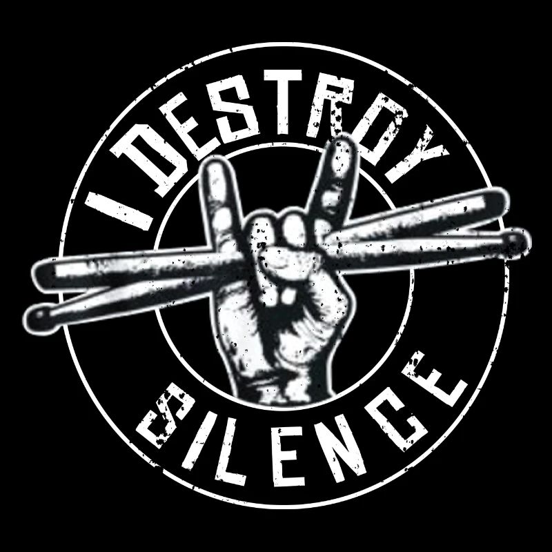I destroy silence