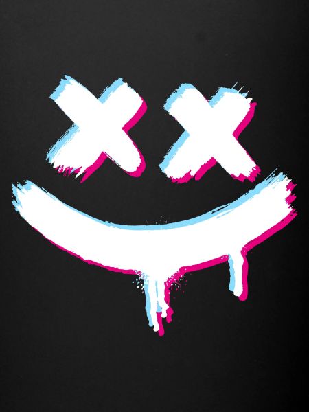 Smiley Smile Glitch Mal