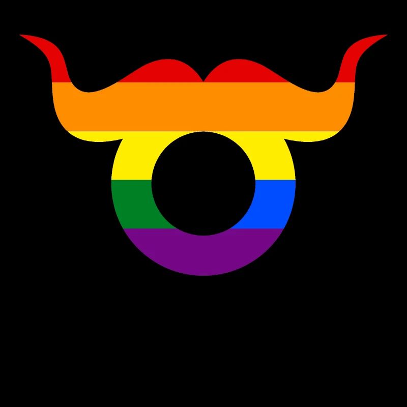 Sternzeichen Stier Pride Design