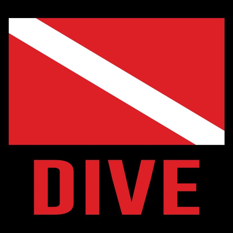 Dive Flag Diving Diver