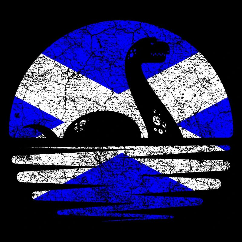Coucher de soleil écossais sur le Loch Ness