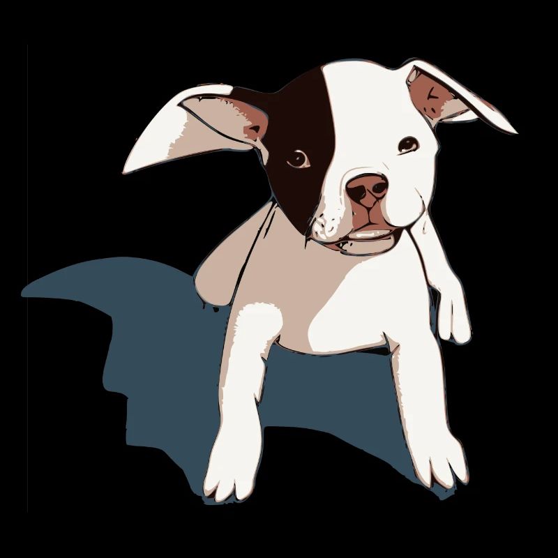 Mignon bébé Pitbull