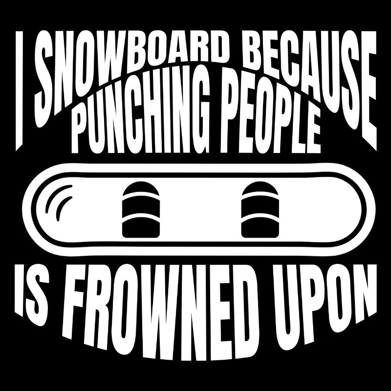 Snowboardfahrer Snowboard Geschenk Snowboardsport