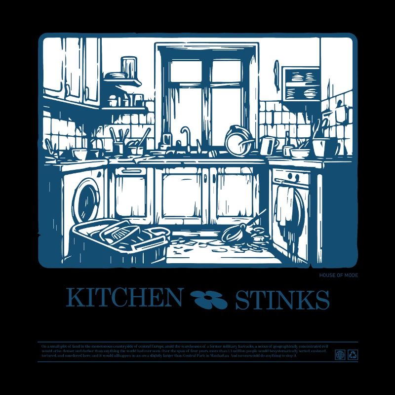 Kitchen Stinks Illustration