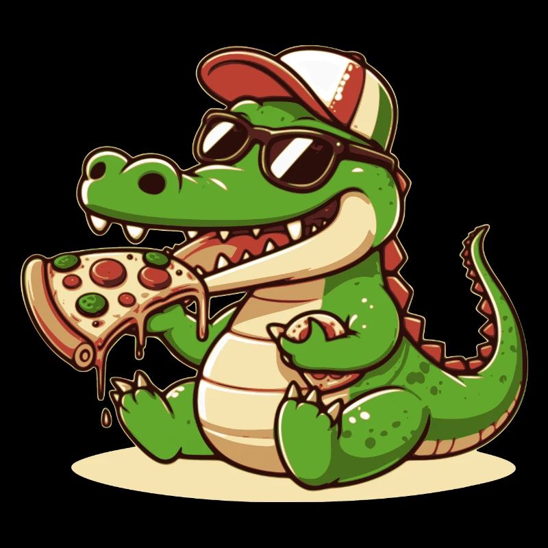 Crocodile affamé