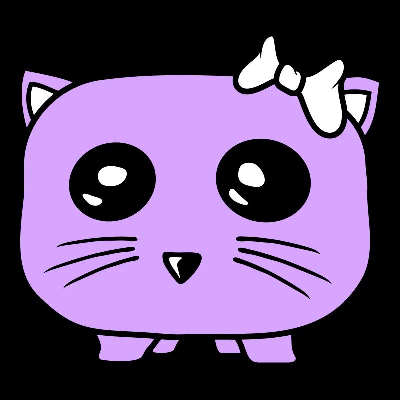 Fille chat joli arc petit hamster femme