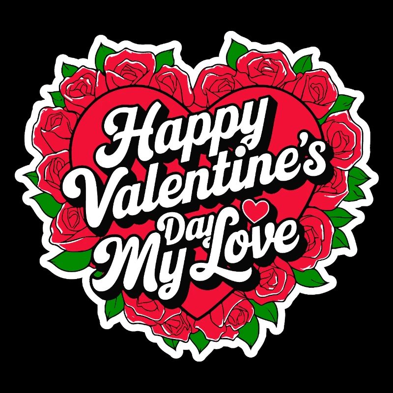 Joyeuse Saint Valentin mon amour cadeau pour elle