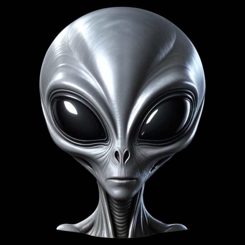 Scary Small Grey Alien Extraterrestrial