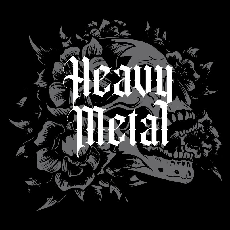Conception de logo Heavy Metal