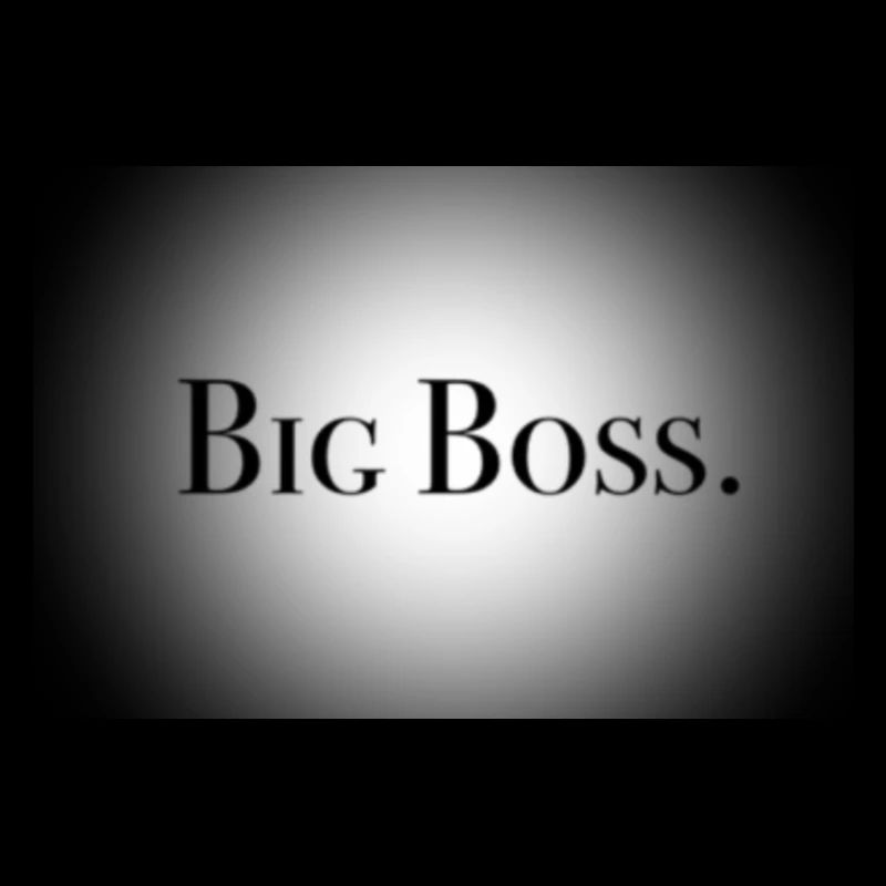 Autocollant Big Boss