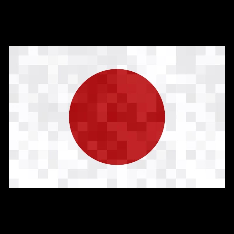 Drapeau du Japon utilisé Look Nihon Drapeau japonais