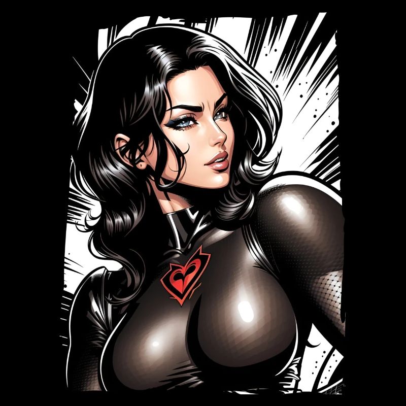 Fille de dessin animé