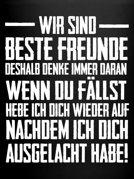Wir sind beste Freunde