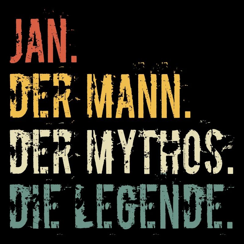 Namensgeschenk Jan Der Mann Der Mythos Die Legende