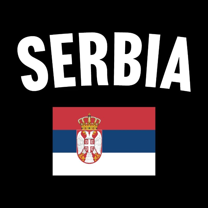 Drapeau de la Serbie