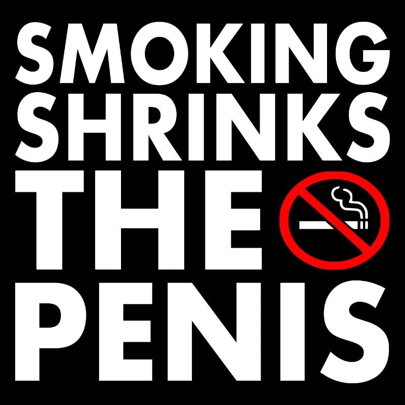Smoking shrinks the penis