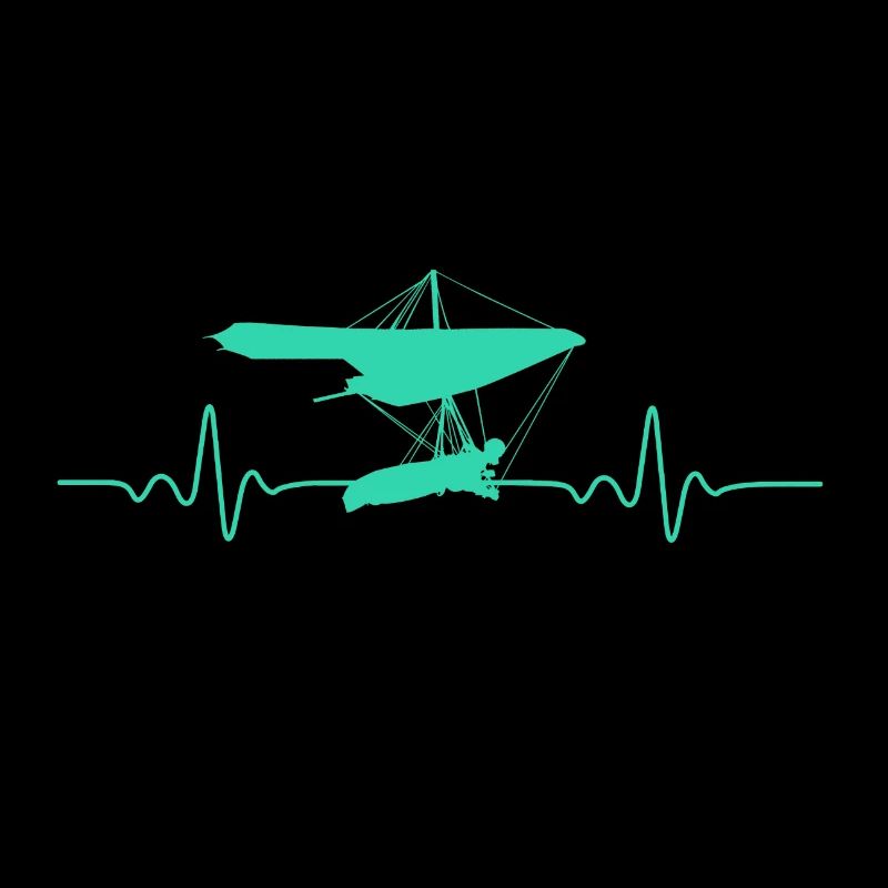HEARTBEAT HANG GLIDER DRAGON FLYER GIFT