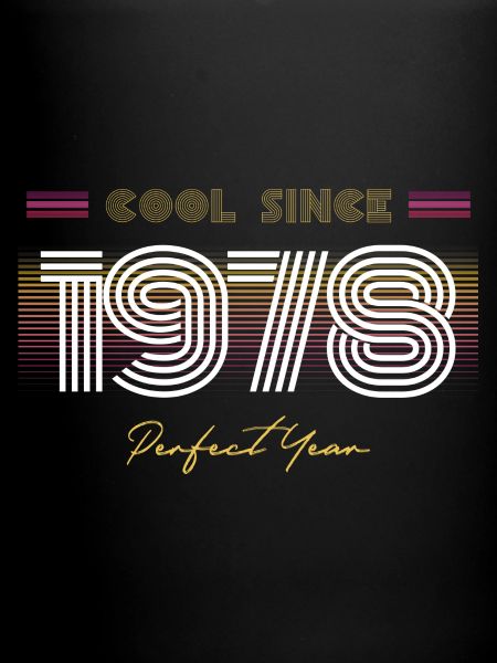 Anniversaire Cool depuis 1978
