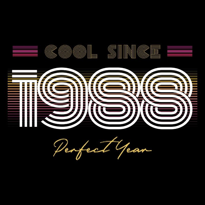 Geburtstag Cool seit 1988