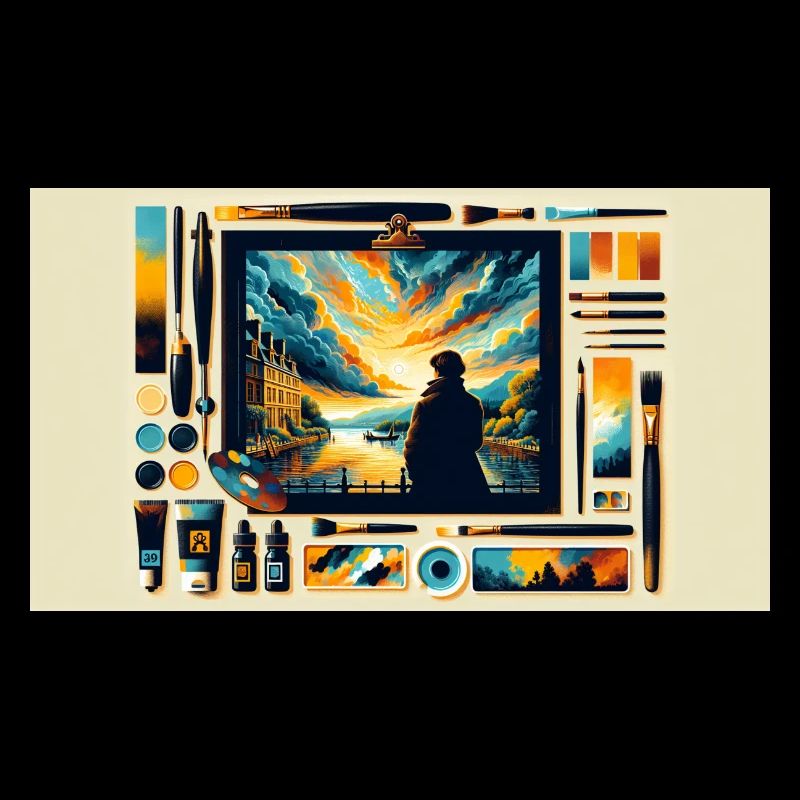 "Eine Ode an das Chaos: Eine lebendige Symphonie der Farben