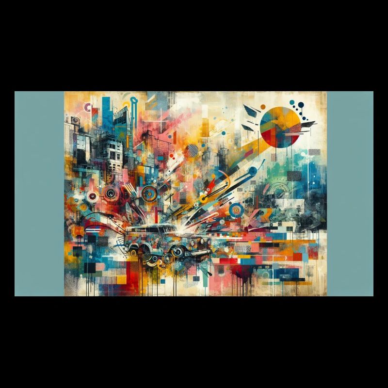 "Chaos Unleashed: Eine Kernschmelze der Farben und