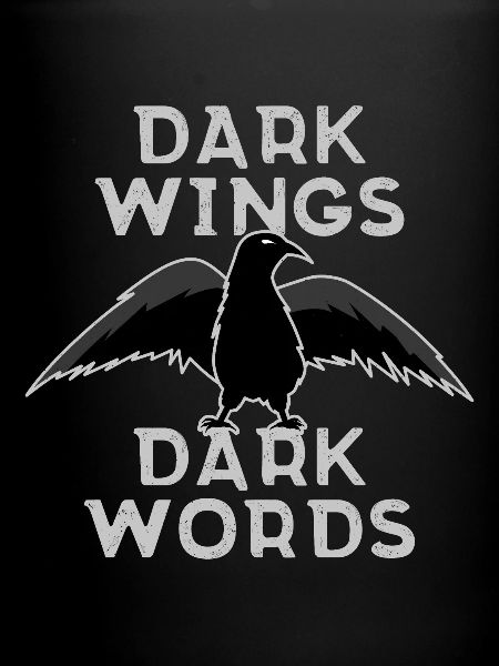 Dark Wings Mots sombres