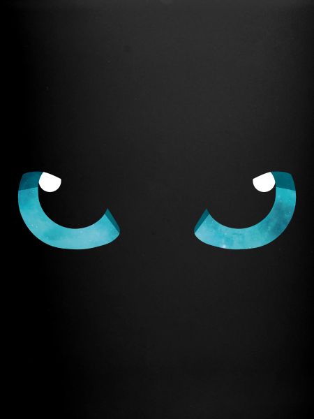 Yeux de chat Bleu