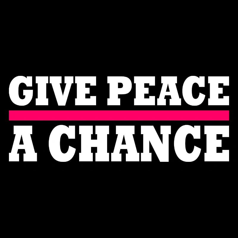 Give peace a chance