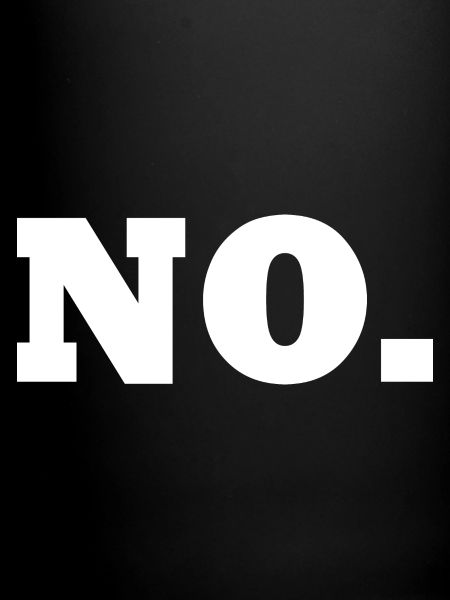No